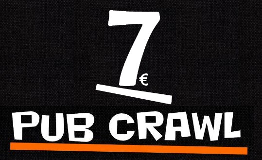 bar crawl logo